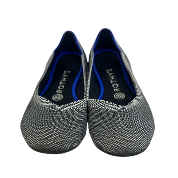 Rothy's Retired Grey Birdseye Cloud Round Toe Shoe Size 7 - Picture 1 of 16